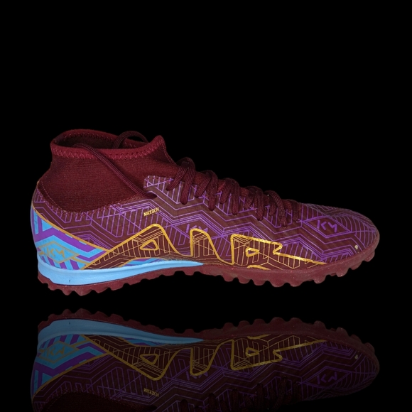 Nike Kylian Mbappe x Mercurial Superfly 9 GS Club FG MG Cleats Sz 8 - Picture 4 of 15